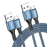 USB Kabel [2Stück 2M] Micro USB Kabel, Nylon Ladekabel High Speed Android Handy Ladekabel für Samsung S7 Edge/S7/S6 Edge/S6/S4/S3/J3/J7, Huawei P9/P10 Lite, HTC, Kindle, Nokia, PS4