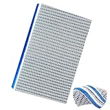 Jushion 8D Filterwatte Filterschaum für Aquarienfilter, Filterschaum Filterpads, Filterwatte aquarium Biochemischer Watte Wabenstruktur, Replacement filtermatte Hoher Dichte Verdicken Mehrschichtig