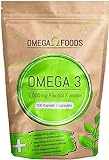 Omega 3 Fischöl Kapseln – 500 Kapseln Hochdosiert In Besonderer Qualität – 1000mg Omega3 Fettsäuren Pro Kapsel im 500er Sparpaket