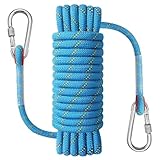 NorthPada Marine Schwimmendes Seil zum Bootfahren, Angeln, Rafting, Camping, Wandern, Jagd, Anker, Festmacher, Docklinien, Kajak, Kanu, Rettung reflektierender 10 mm x 10 Meter Blau