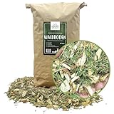 HEULAND® Waldboden - natürlicher Einstreu für Kaninchen, Meerschweinchen, Hühner, Voliere, Stall, Nager - 40 Liter