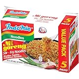INDOMIE - Instant Nudeln Mi Goreng 5-Pack - (1 X 5 X 80 GR)