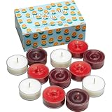 PartyLite 12er Set Teelichter Probierkerzen Aromatherapie You're Fruity Duftkerzen Geschenkset bis zu 4 bis 6 Stunden Brenndauer