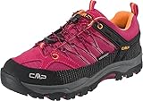 CMP Unisex Kinder Børn rigel lav trekking Shoe Wp Walking Schuh, Bouganville Goji, 30 EU