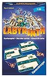 Ravensburger Mitbringspiel 20849 - Labyrinth Kartenspiel - Der Familienklassiker für 2 - 6 Spieler - Spiel für Kinder ab 7 Jahren, Grau, Lila, Silber, Gelb