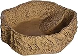 JBL ReptilBar 71086 Futter Trink und Badenapf für Terrarientiere, XL, sand