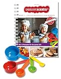 Kinderleichte Becherküche - Für die Backprofis von morgen (Band 1): Backset inkl. 5 farbigen Messbechern, Mit 15 leckeren Rezepten für das ganze Jahr, ... und Kochen für Kinder ab 3 Jahren, Band 1)