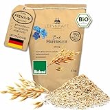 4kg Deutsche Bioland Haferkleie körnig mit Keim Protein- und Ballaststoffreich