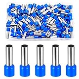 110 Stück Aderendhülsen 16mm2 x 18mm, Blau Aderendhülsen Set, Steckverbinder 16 mm², Kabelendhülsen Isolierte Kabelschuhe Set, Aderhülsen für Drahtverbindung Garagen Autoteile Mechaniker