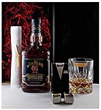 Geschenk Flasche Jim Beam Double Oak Bourbon Whiskey