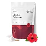 Health Routine Cardio Balance – Kalium & Magnesium Citrat – Vegane Nahrungsergänzung mit Schwarzem Knoblauch & Hibiskusblütenextrakt – unterstützt Herz, Kreislauf & normalen Blutdruck – 150 Kapseln
