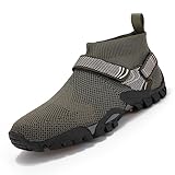 Hike Schuhe Barfußschuhe Damen Herren Breite Zehenbox Wasserschuhe Barfußtrainer Frauen Männer zum Wandern Laufen Fitnessstudio Strand Surfen Fahren