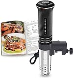 KitchenBoss Sous Vide Garer Stick Präzisionskocher Präziser: G300T Temperatureinstellung IPX7 Wasserdicht LED Touch-Display Immersion Tauchzikulator 3D Zirkulation mit Timer