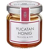 L.W.C. Michelsen - Yucatan-Honig -Mini- (50g) | fruchtig & fein | natürlich, ohne Zusätze | hochwertiger Honig | Honig-Spezialität | pure Natürlichkeit in einem Glas