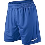 Nike Herren Park II Knit Shorts ohne Innenslip, Blau (Royal Blue/white/463), Gr. L