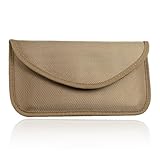 Strahlenschutz Tasche Handy, 1 Stück, Schutz Bag Funk Stop Blocker Hülle, Strahlenschutz-Tasche No-Signal Funk Stop Handy Smartphone Tasche, Funk Stop Blocker Hülle Anti Tracking Handyhülle, Kakis