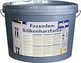 MIPA Fassadenfarbe Silikonharzfarbe, 10Ltr. …