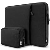 15,6 Zoll Laptoptasche Laptophülle,ZYB Sleeve Wasserdicht Hülle Laptop Tasche 15.6 für 15 Zoll Notebook Lenovo Thinkpad Ideapad HP Acer Dell Surface Laptop,2023-2019 MacBook PRO 16 M3 M2 M1-Schwarz