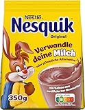 Nestlé Nesquik Original kakaohaltiges Getränkepulver, ideal für Milchshakes & heiße Getränke, 1er Pack (1 x 350g)