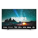 Philips 75PUS7609 4K LED Smart TV - 75-Zoll Display mit pixel-präziser Ultra HD, Titan OS Plattform und Dolby Atmos-Klang - Funktioniert mit Alexa und Google Sprachassistent – Anthrazitgrau