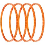 NUOBESTY Zubehör für Zuckerwattemaschine Ersatzriemen 115X115cm Kunststoff 4 Stück für Elektrische Gewerbliche und Private Nutzung