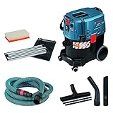 Bosch Professional Industriestaubsauger GAS 35 M AFC (Leistung 1200 Watt, 35 L Behälter, 5 m Schlauch, im Karton)