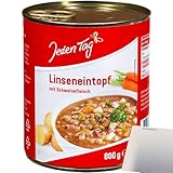 usy Bundle für Jeden Tag Linseneintopf (800g Dose) + usy Block