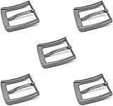 Einzeler Ersatz -Männer Gürtelschnalle DIY Pin -Bundeszubehör wiederverwendbares rechteckiges Slider -Haushaltshandbuch 35 mm, 5 Set (35 mm)