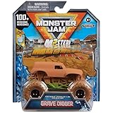 Monster Jam, Mystery Mudders, offizieller Monster Truck aus Druckguss im Maßstab 1:64, zum Waschen und Entdecken (Designs variieren)