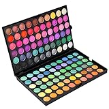 Lidschatten Palette, Lidschattenpalette Bunt 120 Farben Lidschatten Make up Kit Set, Mutig und Brillant, Lebendig - Pattern 1