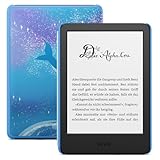 Amazon Kindle Kids (16 GB) – Falls das Gerät kaputtgeht, ersetzen wir es. Inklusive altersgerechter Bücher, Hülle, blendfreiem Bildschirm und schnellerem Umblättern – Weltraumwal-Design