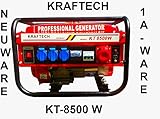 Kraftech / Benzin / Petrol / Stromerzeuger / Generator / PK-6500W / Stromgenerator / Aggregat / Notstromaggregat /Stromaggregat / NOT Strom / Neu