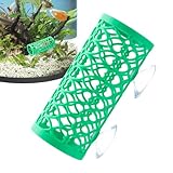 Betta Fischtunnel, hohl, Betta-Rohr mit kleinem Loch, Schutztunnel für Fische mit Saugnapf, Spielzeug für Bettafische, Schwimmrohr für Betta-Tunnel, Dekoration für Betta-Aquarien