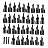 ibasenice 1Satz Holzspalter Bohrer Hss Mit Griffen Effektiver Brennholzbohrer Für Handbohrer Und Elektrische Für Garten Camping