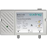 Axing BVS 3-01 Hausanschlussverstärker mit Rückkanal 5-30 MHz (30 dB, 47-862 MHz, 98 dBµV)