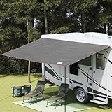 Wasserdichtes Tarp, 460x240cm Polyester Zeltplane, UV-Schutz, Winddicht, Flammhemmend, Camping Zelt für Outdoor, Reisen, Wandern