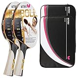 Butterfly® Timo Boll Gold 85020 Tischtennisschläger | Tischtennis Racket Bat TT Hobby & Freizeit | Trainingsschläger für geüpte Spieler | ITTF zertifizierter Pan Asia Belag | konkave Griffform