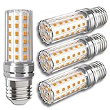 E27 LED Warmweiß 12W Mais Birne Lampen 3000K 1450LM Ersetzt Glühbirnen 100W, Edison Schraube Maiskolben Energiesparlampe Birnen Kerze Licht Glühbirne Nicht Dimmbar - 4er Pack