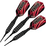 Viper by GLD Products Unisex-Erwachsene Super Bee Dartpfeile mit weicher Spitze, schwarz