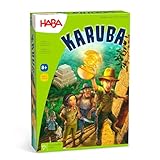 Haba 300932 - Karuba, Strategie- und Brettspiel für die ganze Familie, ein fesselndes Legeabenteuer für 2-4 Schatzjäger ab 8 Jahren