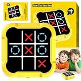 Elektronisch Tic-Tac-Toe Bolt Spiel, 3-In-1 Tic-Tac mini, Digitales Tic Tac Toe Spiel, Zappelspielzeug Brettspiele, Brettspiel Familietragbare Reisespiele, Geburtstagsgeschenke für Kinder ab 3 Jahren