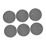 HEALLILY 6 Stück Aktivkohlefilter geruchsentferner Komposttonne Kompostbehälter ersatzfilter Komposthaufen filtert Holzkohle Austausch von Kompostkohlefiltern Baumwolle Black