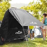 Do-Electr Autozelt Busvorzelt Campingzelt Heckzelt Universal Heckklappenzelt mit Moskitonetz Sonnensegel Wasserdicht Camping Vorzelt für SUV/Auto