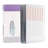 100 Stück Einweg Akupunkturnadeln für Körpertherapie Ohrenstiche Drucknadel für Akupunkturpraktiker und Gesundheitsexperten