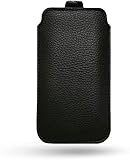 Premium XXL Universal Handy Tasche Etui Hülle Sleeve schwarz für Smartphones von 6,6-6,8 Zoll