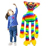 40 In Wuggy Kuscheltier Playtime Plüschtier Kissy Gruseliges und Lustiges Monster Horror Mohn Spielzeit Groß Cartoon Gefüllte für Geburtstag Kinder und Plüschpuppenfans 100cm (Bunt)