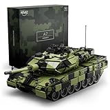 Nifeliz Leopard 2A7, Militär Panzer Bausteine Set, WW2 Panzer Armee Modell Bauspielzeug Geschenk für Erwachsene Männer (2069 Teile)