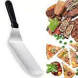 Grillwender aus hochwertigem Edelstahl, BBQ Grillset in erstklassiger Qualität für Hamburger & Braten, Bratenwender und Bratenheber für Indoor und Outdoor, Pfannenwender, Koch und Grillutensilien