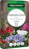 Blumenerde 5L für Gemüse, Kräuter und Zierpflanzen | Erde mit Biostimulation und optimalem pH-Wert | Gemüseerde fördert Blüte, Ertrag und Wurzelwachstum | Perfekt für Garten und Balkon