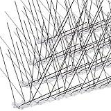 Taubenabwehr Spikes – (5-reihig, 50cm), ohne Bohren, vormontiert & flexibel zuschneidbar